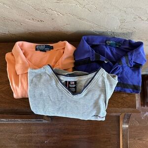 3 Ralph Lauren Imperfect Shirts size L